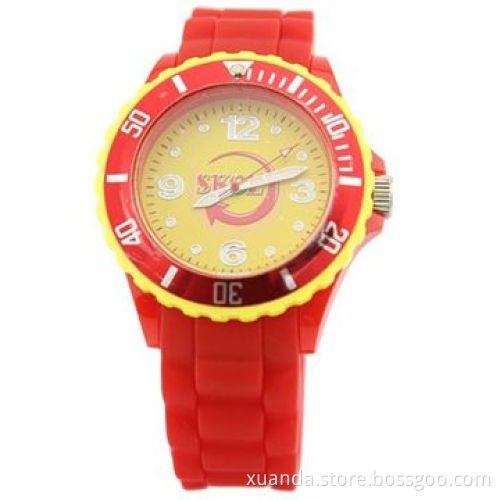 Fashion silicone watches, monthly sales of more than 40,000pcs, suit for promotional style